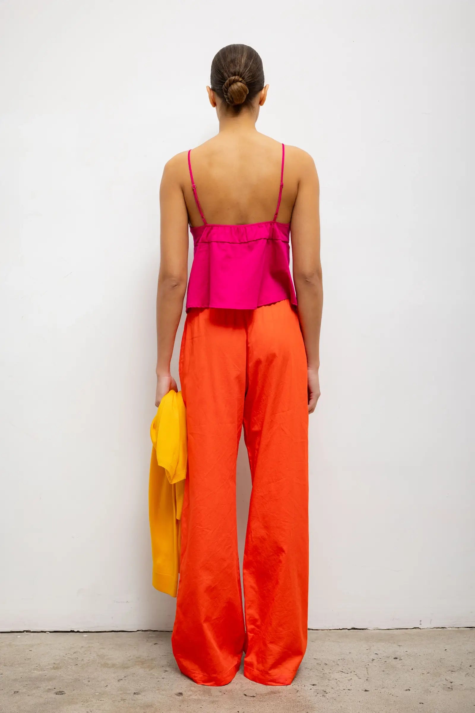 Yoko Triangle Tank - Amaranth - Image 7