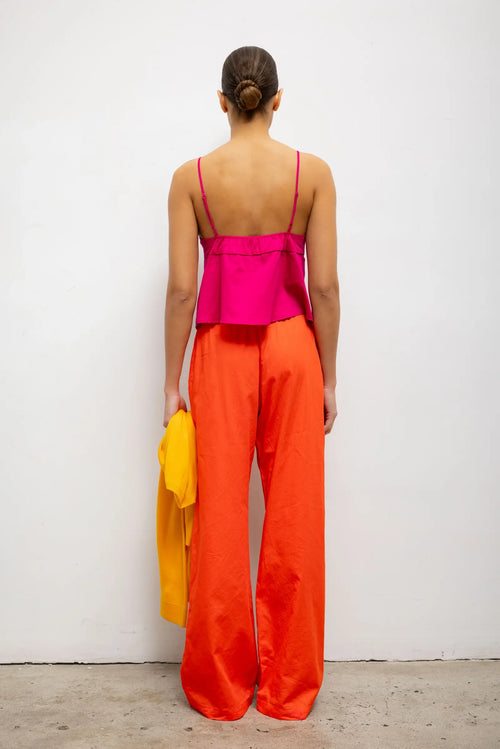Yoko Triangle Tank - Amaranth - Image 7
