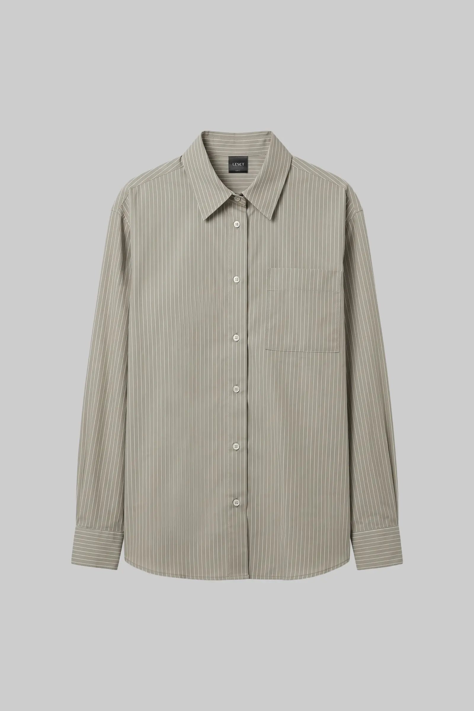 Yoshi Stripe Classic Button Down-2