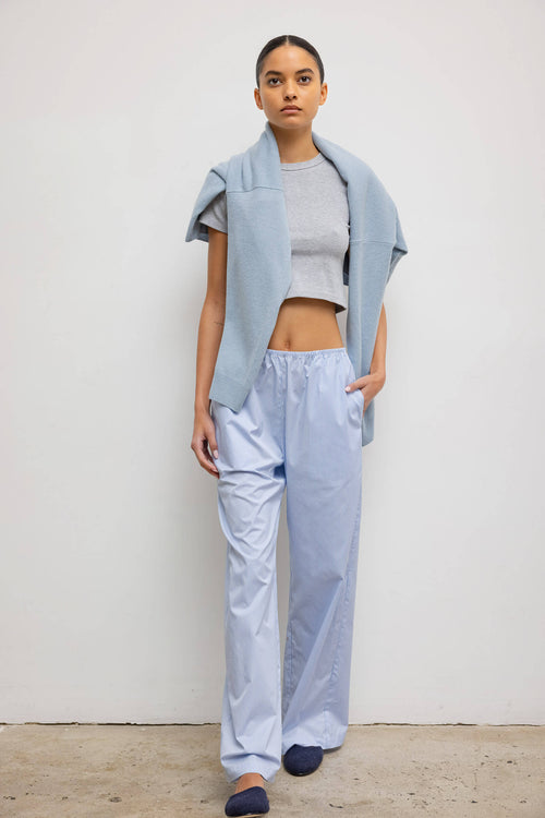 Kelly Crop Slim Fit Tee - Heather Grey - Image 3