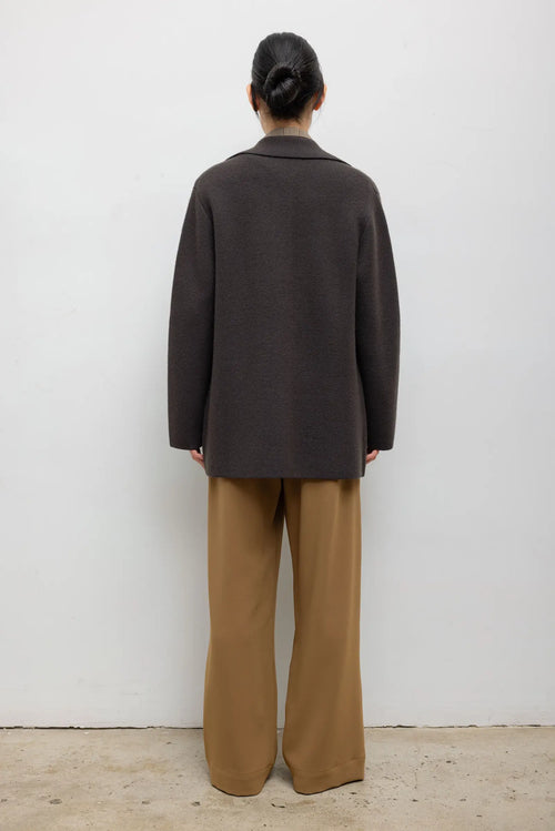 Zoe Oversized Jacket - Coal - Image 7