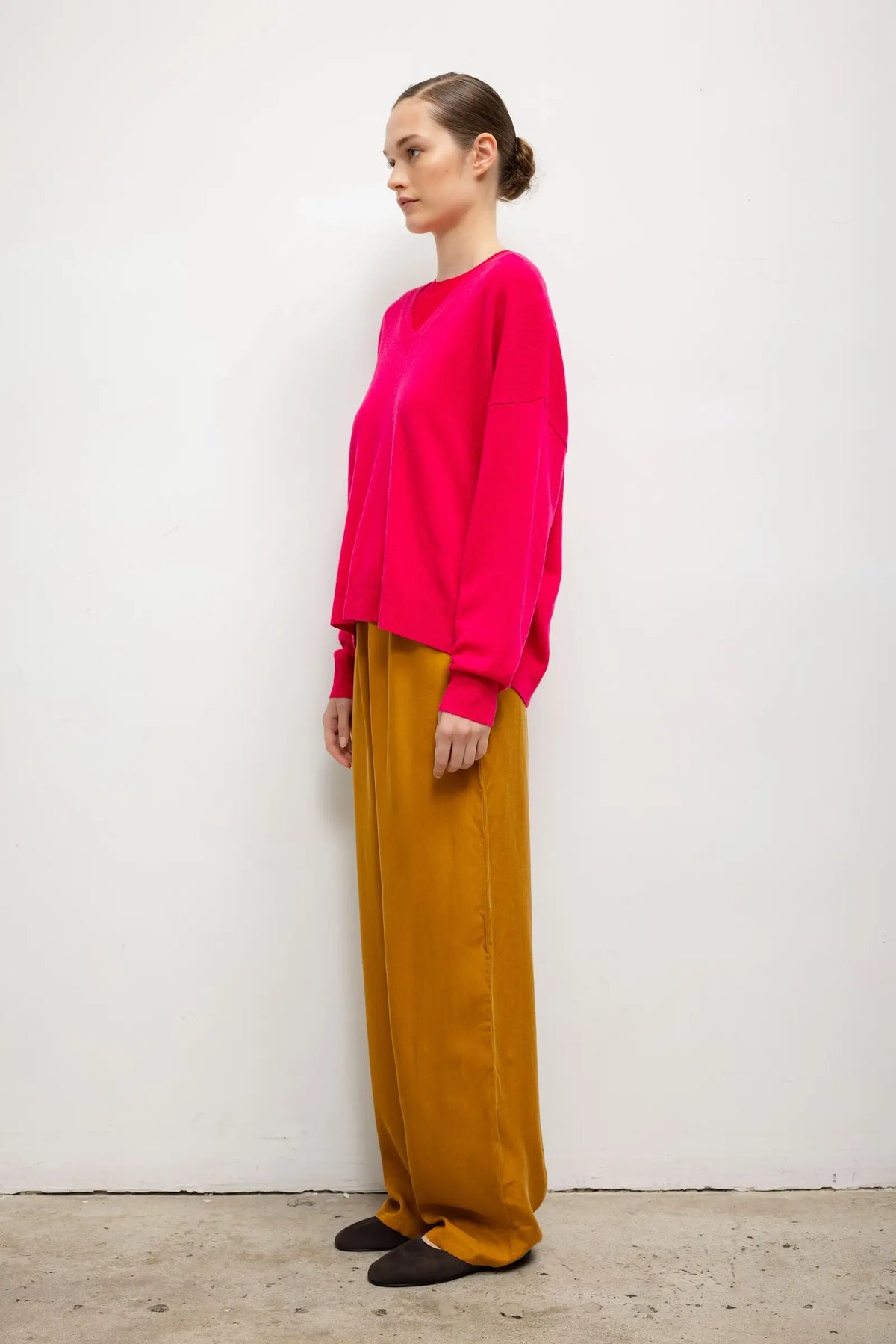 Zoe V Neck - Azalea - Image 5