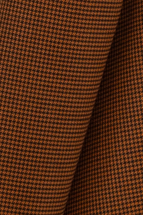 Maya Pullover Shirt - Chocolate Houndstooth - Image 8