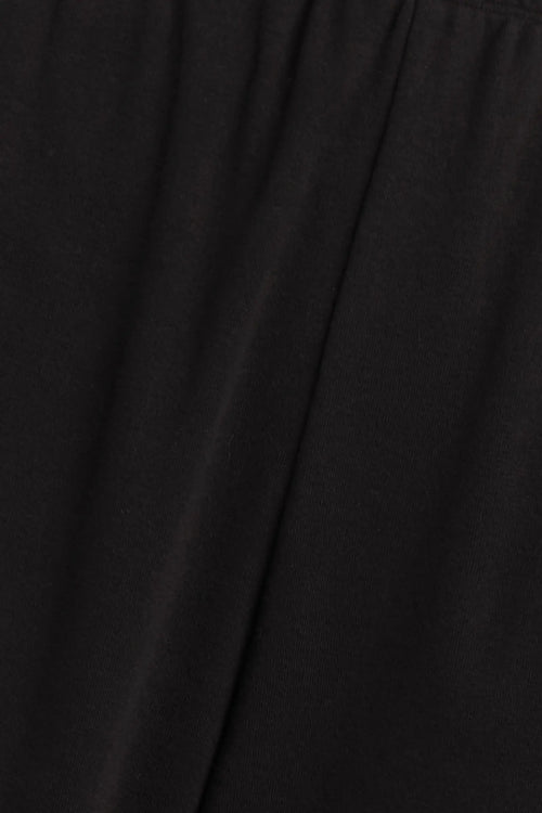 Nando Slim Long Sleeve V Neck - Black - Image 7