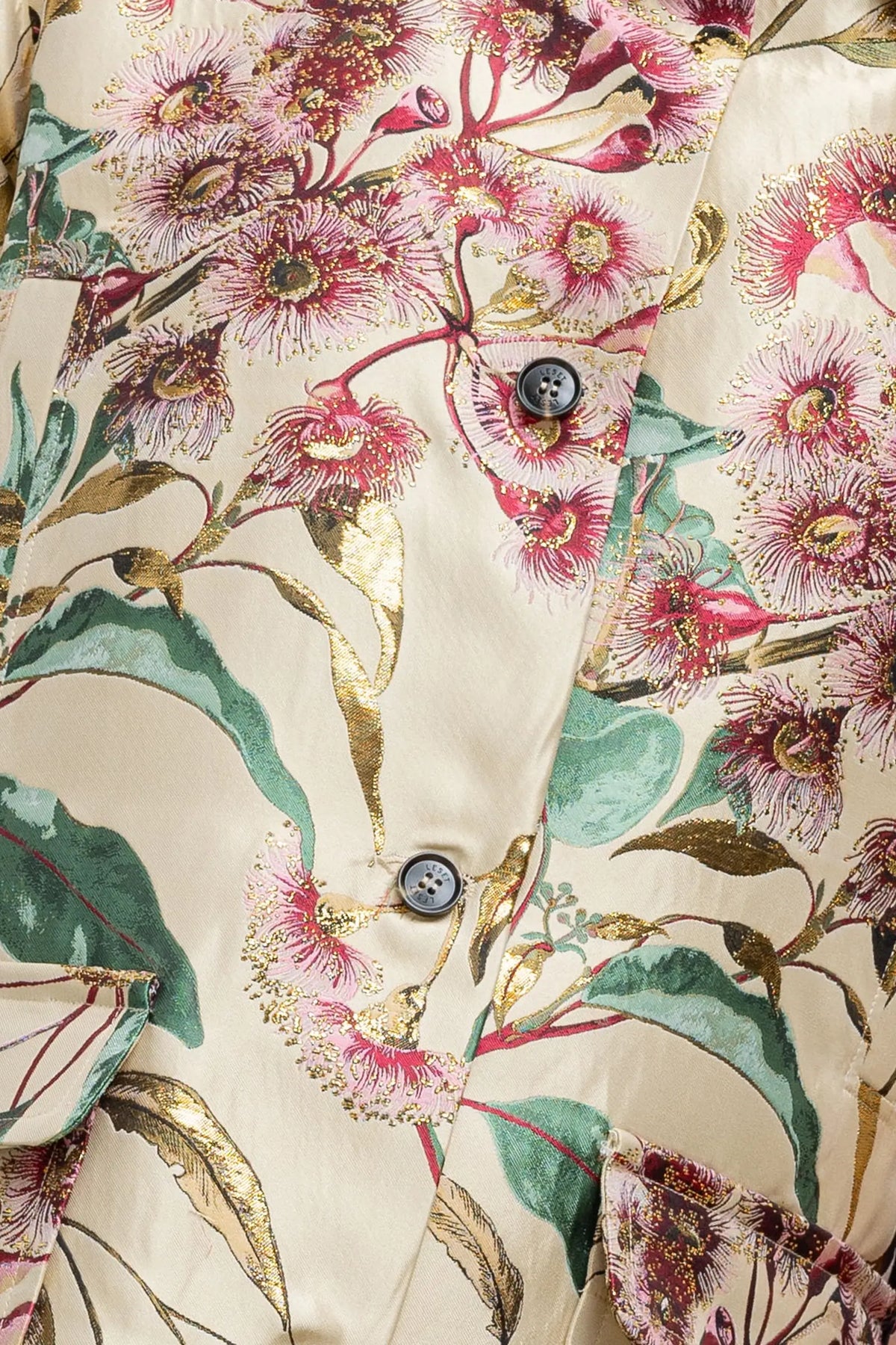 Pam Button Down Jacket - Amaranth Multi Floral - Image 8