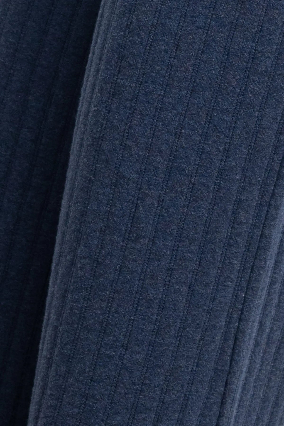 Pointelle Classic Cardigan II - Midnight Melange - Image 6