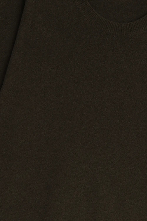 Zoe Pencil Skirt - Chocolate - Image 7