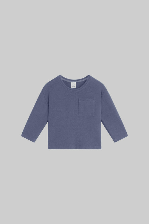 Lauren Bebe Long Sleeve Pocket Tee - Marine - Image 2